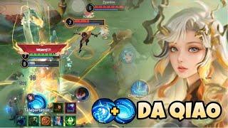 TIPS HOW TO USE DA QIAO SKILLS + ROTATION IN HIGH RANK | DA QIAO TUTORIAL, BUILD & ARCANA | HOK