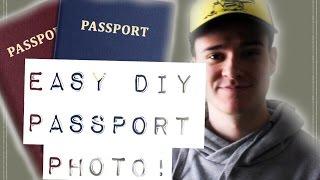 DIY: HOW TO TAKE YOUR OWN PASSPORT PHOTO!
