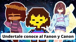 ️Mi HeadCanon Undertale conoce al Canon y Fanon Undertale //Gacha Club