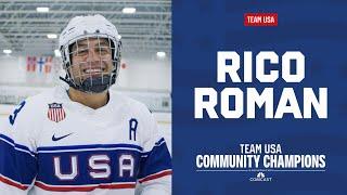 Rico Roman: Team USA Community Champions in partnership with Comcast