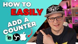 HOW TO add a counter to OBS or Streamlabs on Mac OS. Death win shiny