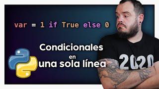 El CONDICIONAL más CORTO en Python | Así funciona el OPERADOR TERNARIO