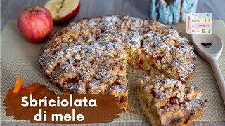 SBRICIOLATA DI MELE Ricetta facile | Una Favola in Cucina