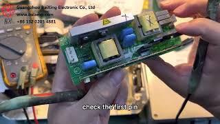 How to repair projector ballast , tested by ballast tester