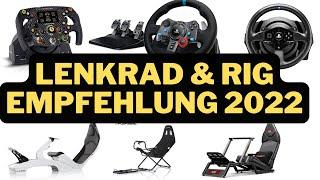 LENKRAD & RENNSITZ EMPFEHLUNG 2022 - LOGITECH/THRUSTMASTER/FANATEC/PLAYSEAT/NEXTLEVEL/TRAKRACER