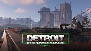 Lone.Design - Detroit: Irreparable Damage - Rust Map by Gruber