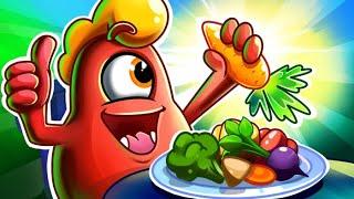 Veggie Party! - A Healthy Eating Song with Fluffy Friends 