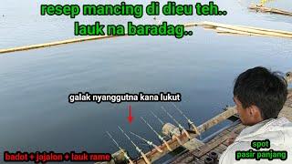 mancing jatiluhur//dermaga servis/tegalaja spot pasir panjang ikan nya babon2..