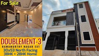 Doublement 30x53 Independent Property with 3BHK+2BHK For Sale in Ramamurthy Nagar