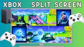 How to Split Screen FORTNITE on Xbox Series X|S - Chapter 5