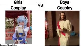 Girls Cosplay vs Boys Cosplay