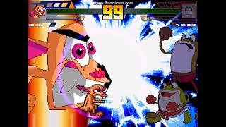 MUGEN battle #3829: Nick Rewind vs Cuphead Bosses