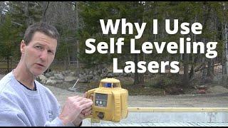 How To Use A Self-Leveling Laser To Set Your Grades. (For Beginners and Diy'rs)