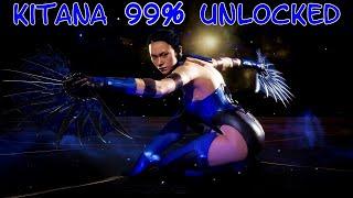 Kitana Showcase - Gear, Skins, Cinematics & Finishers 99% Unlocked - Mortal Kombat 11