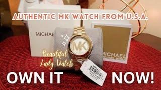 Authentic MK Watch From U.S.A. | Own This Legit Michael Kors Japan Movement-Lady Watch-Real Deal