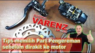 Tips Merakit Pengereman Motor ||| Andrea Varenz