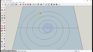 How to make a spiral in SketchUp