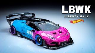 Lamborghini Huracan LP 620 Super Trofeo Liberty Walk Hot Wheels Custom