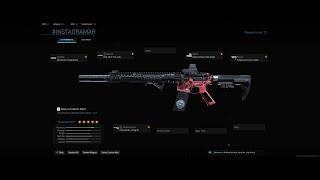 THE NEW M4A1 "THE WAGES OF SIN" RED TRACER PACK in MODERN WARFARE (TRACER PACK: SKELETONIZED BUNDLE)