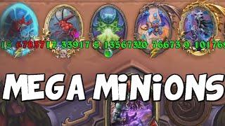 Mega HP Minions - Hearthstone Battlegrounds!