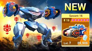 NEW WEAPON Savant 16 - Panther, Redox, Onyx, Solis, Scorpius - Mech Arena Robots