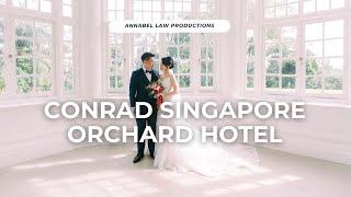 Wedding at Conrad Singapore Orchard Hotel (Updated 2024) Wedding Photography Singapore