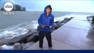 Hurricane Debby makes landfall in Florida