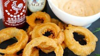 Appetizer Recipe: Beer Battered Onion Rings by Everyday Gourmet with Blakely