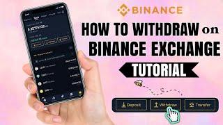 How to WITHDRAW on BINANCE EXCHANGE to External Wallet | App Tutorial