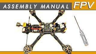  FPV DRONE Assembly Cinematic Manual - VEGA GRAVITY HD www.dauch.fr