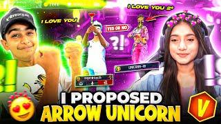 Finally I Proposed Cutie Unicorn  - Unexpected Reply  - Free Fire Max