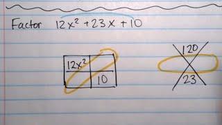 Factor Trinomials Made EASY | Complete Lesson w/Examples