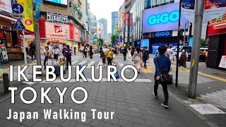 Take a walk around Ikebukuro,Tokyo 4K 2024