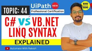 C# vs VB.NET  LINQ Syntax Differences Explained