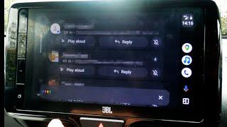 Android Auto: Fix Texts Not Read Aloud