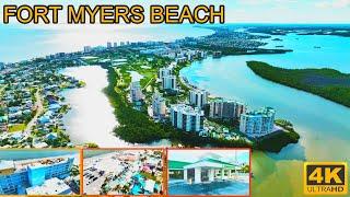 Fort Myers Beach 30m Drone Footage Today 4K HD Aerial View Live Cam 6/24/24