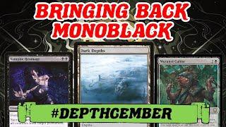 BRINGING BACK MONOBLACK! Legacy Dark Depths Vampire Hexmage turbo combo - Depthcember MTG