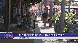 Outdoor patios will stay for price in Encinitas