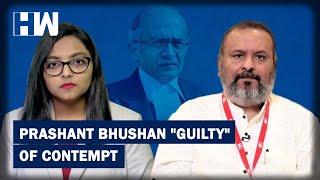 LIVE: For Tweets Against CJI SA Bobde, Prashant Bhushan Held "Gulity" of Contempt of Court