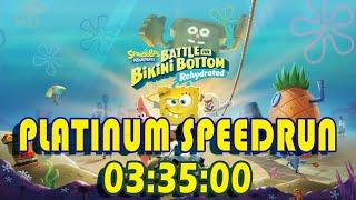 All Trophies & Achievements in 03:35:00 in Spongebob Bikini Bottom Rehydrated