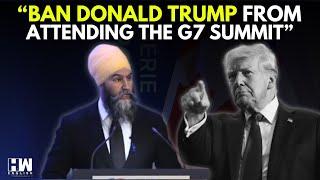 'Why Would We Allow A Convicted Criminal Into Our Country?': Jagmeet Singh Blasts At Donald Trump