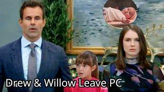 General Hospital Spoilers | Drew & Willow abandon Amelia & Scout, leave PC and rebuild a new life