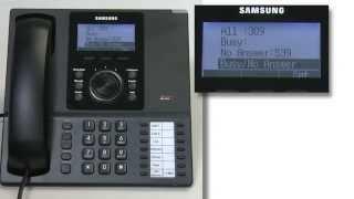 How To Use the Call Forwarding Feature on a Samsung Telephone System