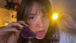 ASMR exame dos nervos cranianos realista