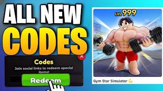 UPDATENEW! ROBLOX Gym Star Simulator CODES 2025!! | BE QUICKLY | PART 695