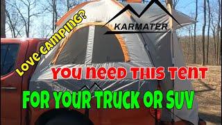 Karmater Truck Tent Set up and Review