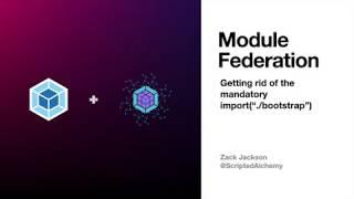 Module Federation - Writing a plugin to work around the mandatory dynamic import