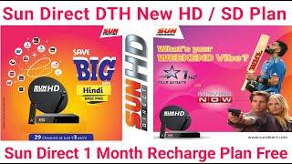 Sun Direct Recharge Plans | Sun Direct Packages | Sun Direct DTH Plans | Sun Direct HD Plans