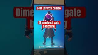 Best Lorenzo combo #fortnite #gaming #shorts