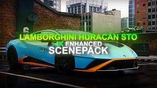 LAMBORGHINI HURACÁN STO SCENEPACK | 4K | CAR CLIPS | ScenesByZero